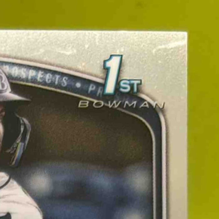 2025 Bowman Gregory Barrios Chrome Auto #CPA-GB 1st Prospect Tampa Bay Rays - Sports Cards