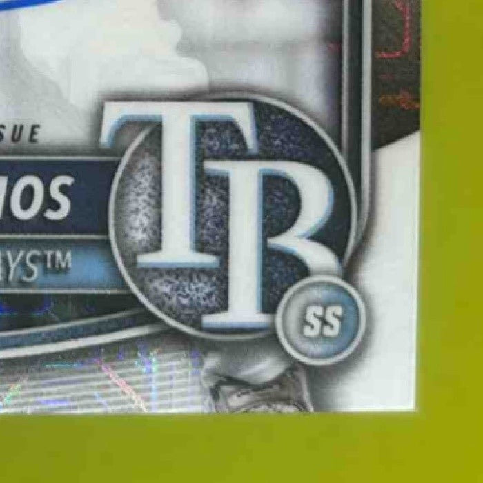 2025 Bowman Gregory Barrios Chrome Auto HTA Choice /150 1st Prospect Rays - Sports Cards