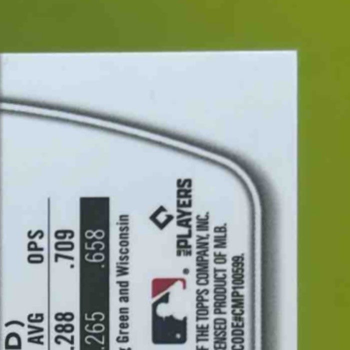 2025 Bowman Gregory Barrios Chrome Auto HTA Choice /150 1st Prospect Rays - Sports Cards