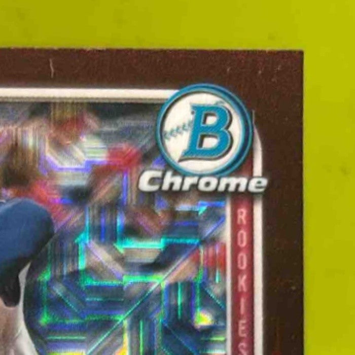 2025 Bowman Hurston Waldrep Mega Box Burgundy 154/275 #61 RC Atlanta Braves - Sports Cards
