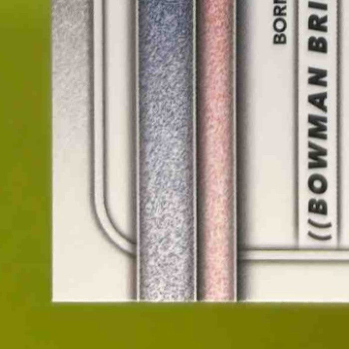 2025 Bowman Hurston Waldrep Mega Box Burgundy 154/275 #61 RC Atlanta Braves - Sports Cards