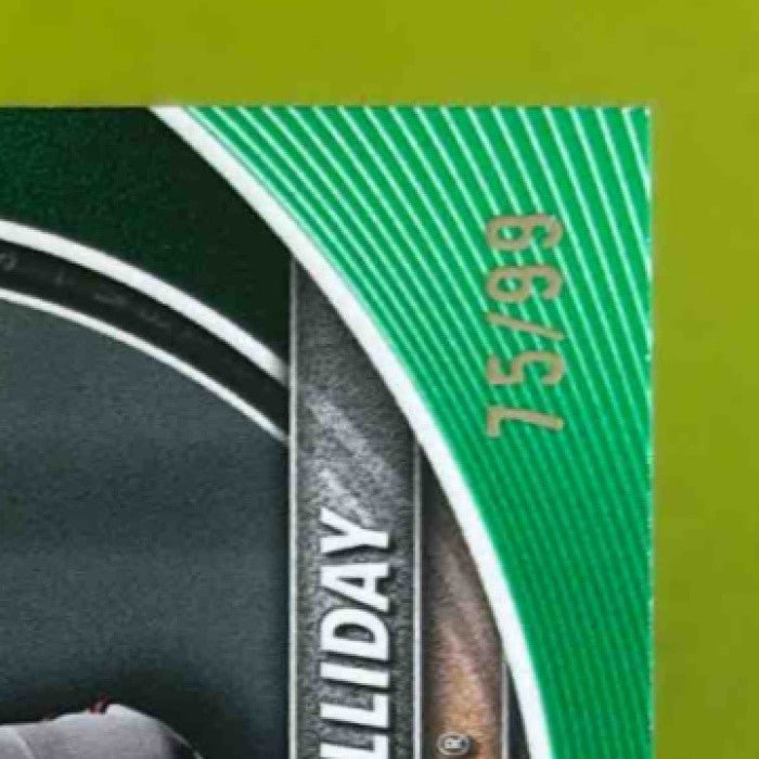 2025 Bowman Jackson Holliday Green Border 75/99 #77 Baltimore Orioles - Sports Cards