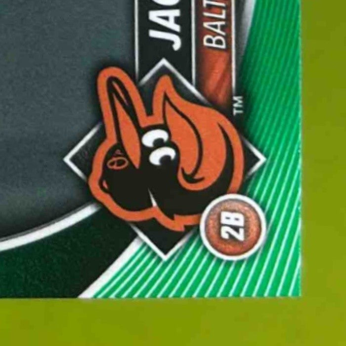 2025 Bowman Jackson Holliday Green Border 75/99 #77 Baltimore Orioles - Sports Cards