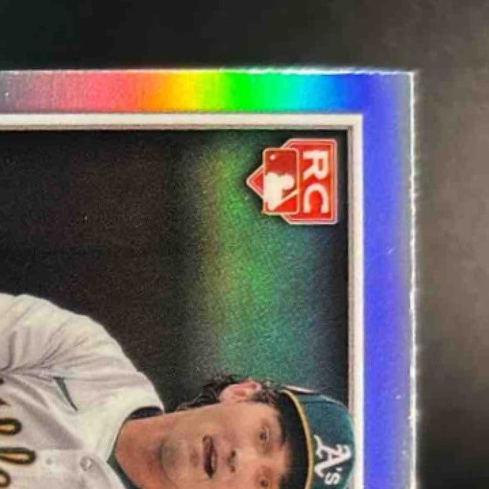 2025 Bowman Jacob Wilson Chrome Red RC Rookie Redemption #9 Athletics - Sports Cards