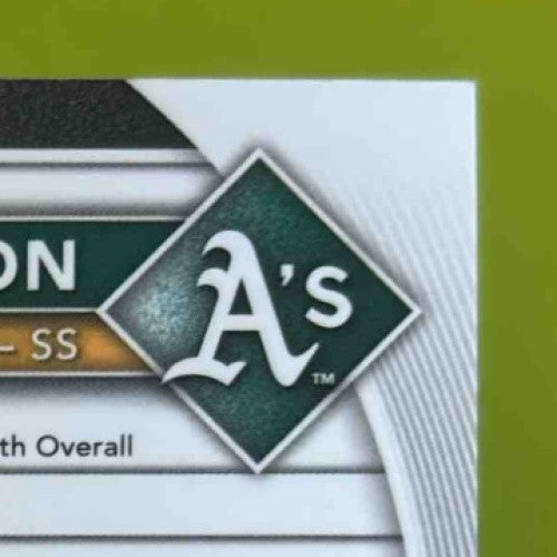 2025 Bowman Jacob Wilson Chrome Rookie Auto Mega Box Refractor SER /99 Athletics - Sports Cards