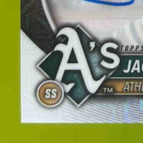 2025 Bowman Jacob Wilson Chrome Rookie Auto Mega Box Refractor SER /99 Athletics - Sports Cards