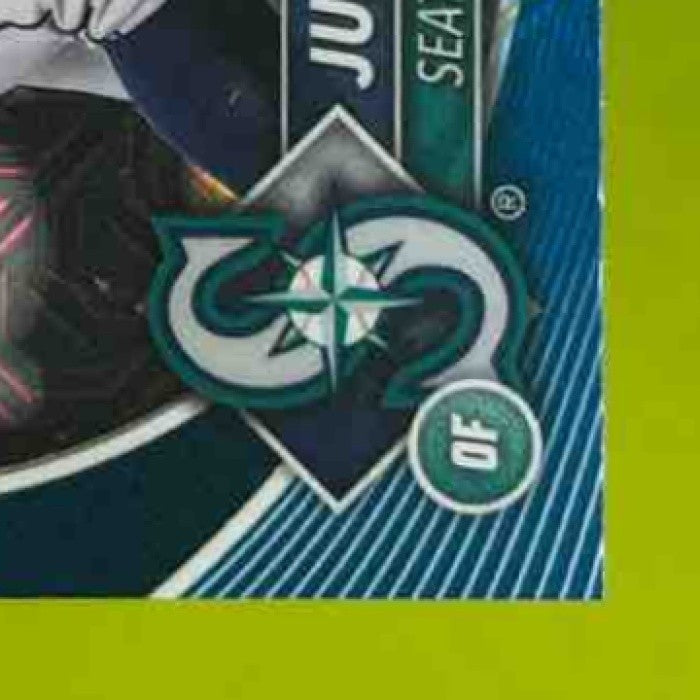 2025 Bowman Julio Rodriguez Mega Box Navy Refractor 30/175 #79 Seattle Mariners - Sports Cards