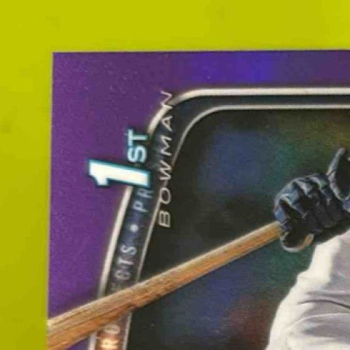 2025 Bowman Kevin McGonigle Chrome Auto Purple Refractor 211/250 1st Prospect Sports Cards