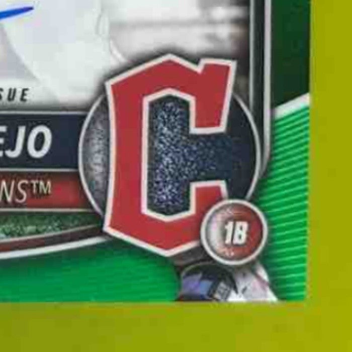 2025 Bowman Luis Merejo Chrome Prospect Auto Green Refractor /99 Guardians - Sports Cards