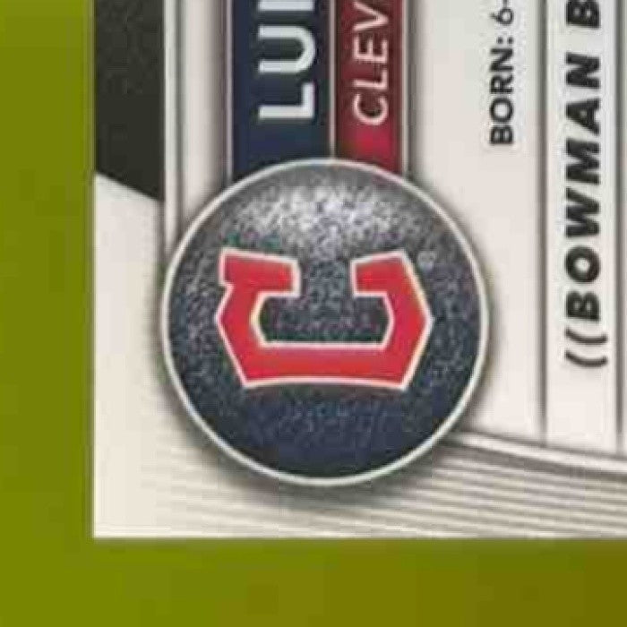 2025 Bowman Luis Merejo Chrome Prospect Auto Green Refractor /99 Guardians - Sports Cards