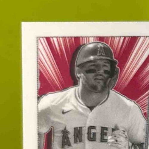 2025 Bowman Mike Trout Anime #BA-1 Los Angeles Angels - Sports Cards