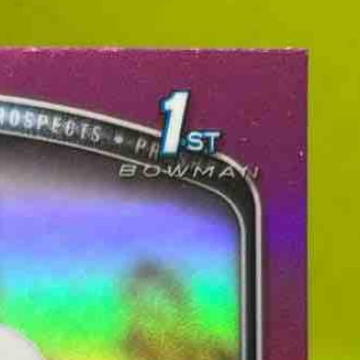 2025 Bowman PJ Morlando Chrome Fuchsia /199 #BCP-91 1st Prospect Miami Marlins - Sports Cards