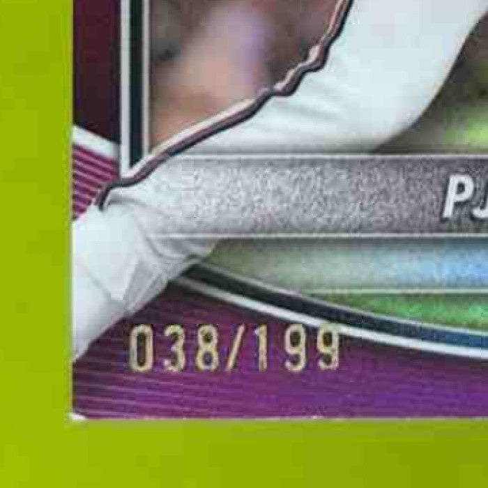 2025 Bowman PJ Morlando Chrome Fuchsia /199 #BCP-91 1st Prospect Miami Marlins - Sports Cards