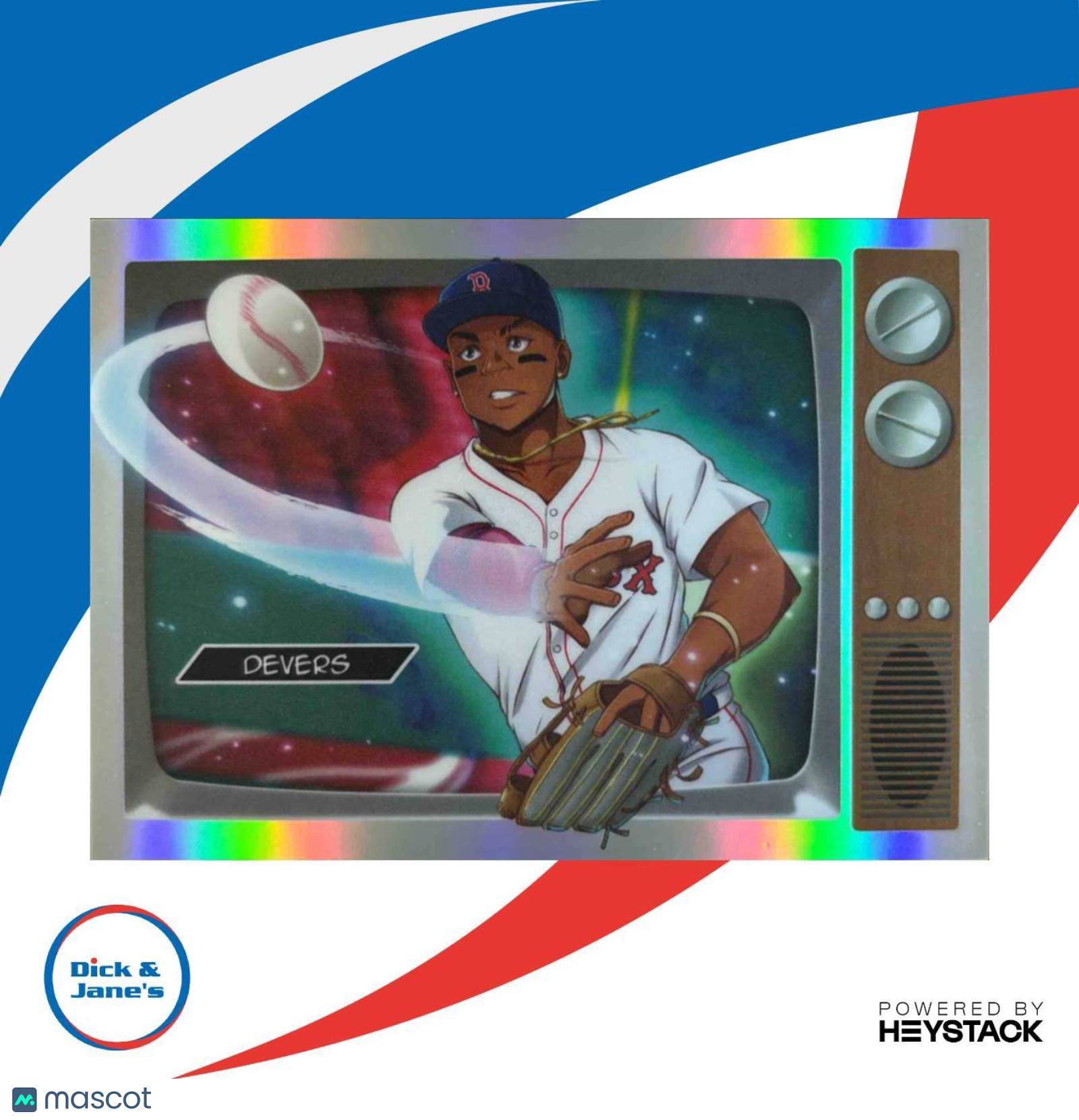2025 Bowman Rafael Devers Anime #BA-29 Boston Red Sox - Sports Cards