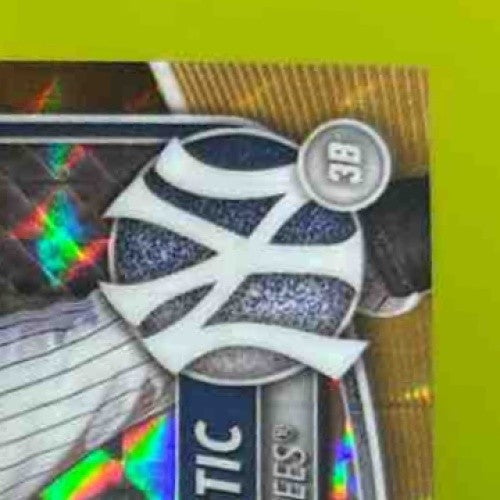 2025 Bowman Richard Matic Chrome Gold Geometric /50 #BCP-71 1st Prospect Yankees - Sports Cards
