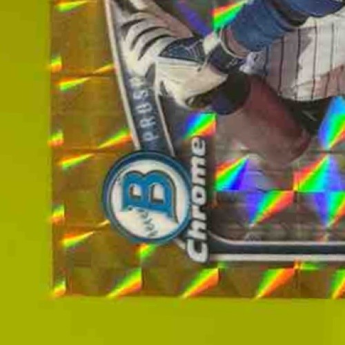 2025 Bowman Richard Matic Chrome Gold Geometric /50 #BCP-71 1st Prospect Yankees - Sports Cards