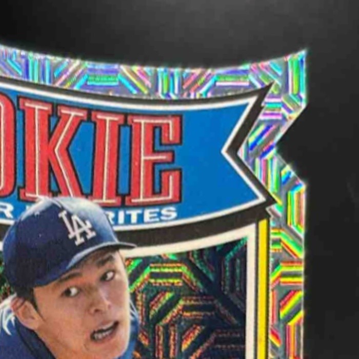 2025 Bowman Roki Sasaki Chrome Rookie of the Year Favorite Mega Box Refractor RC - Sports Cards