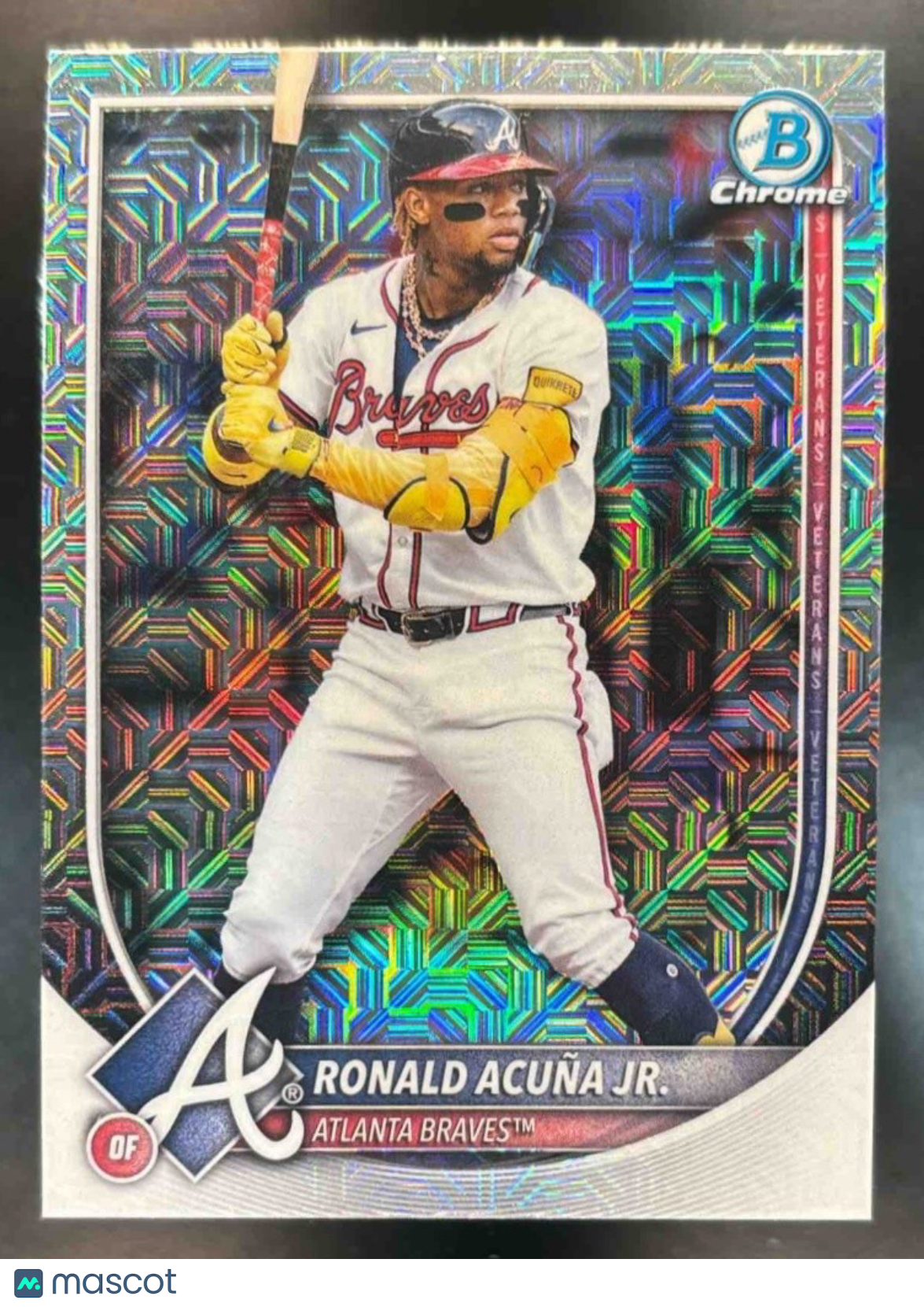 2025 Bowman Ronald Acuna Jr. Mega Box Refractor #21 Atlanta Braves - Sports Cards