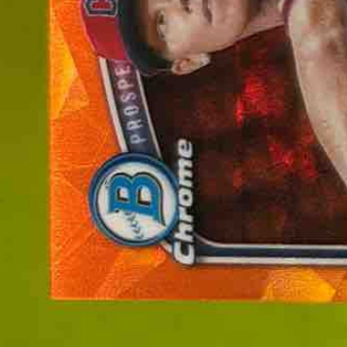 2025 Bowman Sapphire Chase Mobley Chrome Prospects Orange /25 #BCP-56 Guardians - Sports Cards