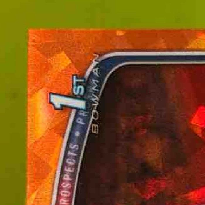 2025 Bowman Sapphire Chase Mobley Chrome Prospects Orange /25 #BCP-56 Guardians - Sports Cards