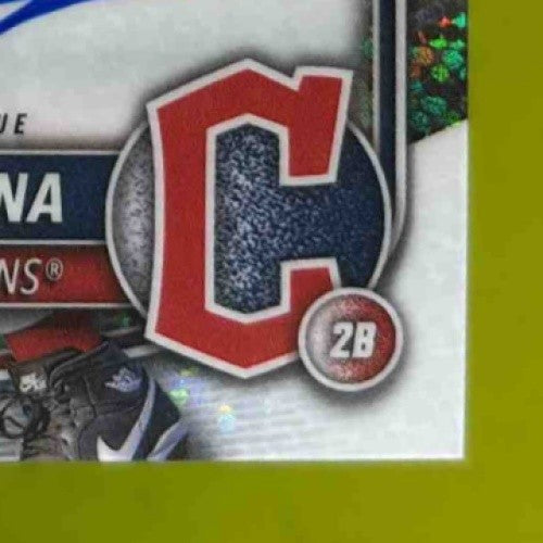 2025 Bowman Travis Bazzana Chrome Prospect Auto Speckle Refractor /299 Cleveland - Sports Cards