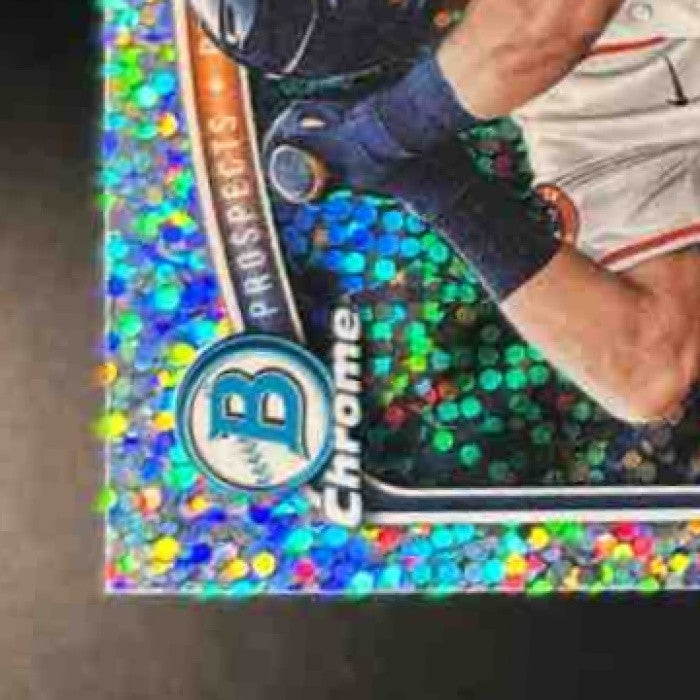 2025 Bowman Walker Janek Chrome Auto Speckle /299 1st Prospect Houston Astros - Sports Cards