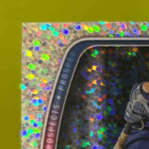 2025 Bowman Zyhir Hope Chrome Prospect Auto Speckle Refractor 221/299 LA Dodgers - Sports Cards