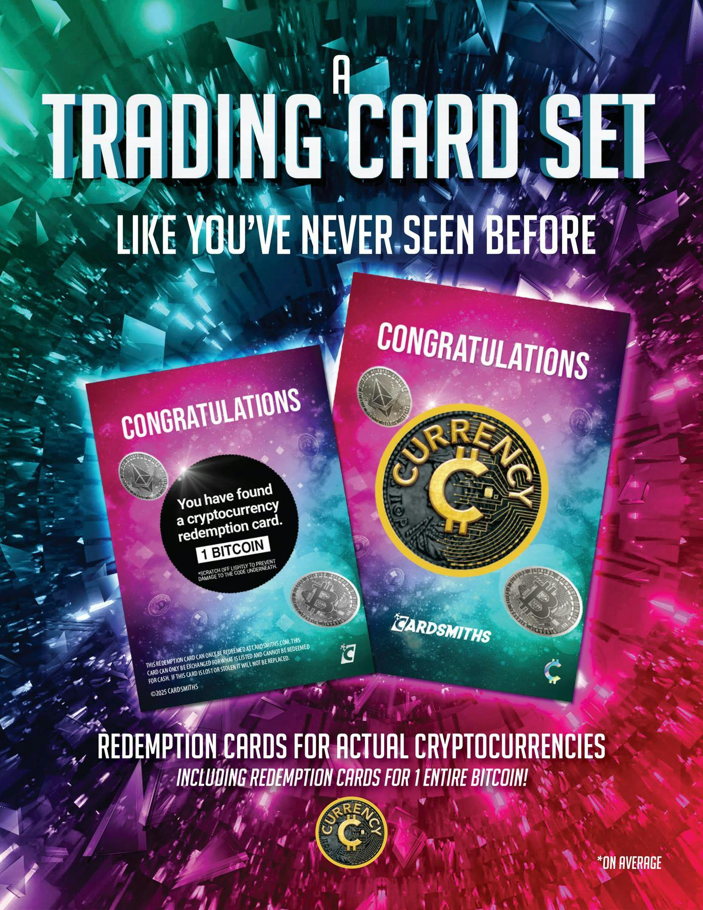 2025 Cardsmiths Currency Trading Cards Series 5 Collector Box Hanger - Trading Cards