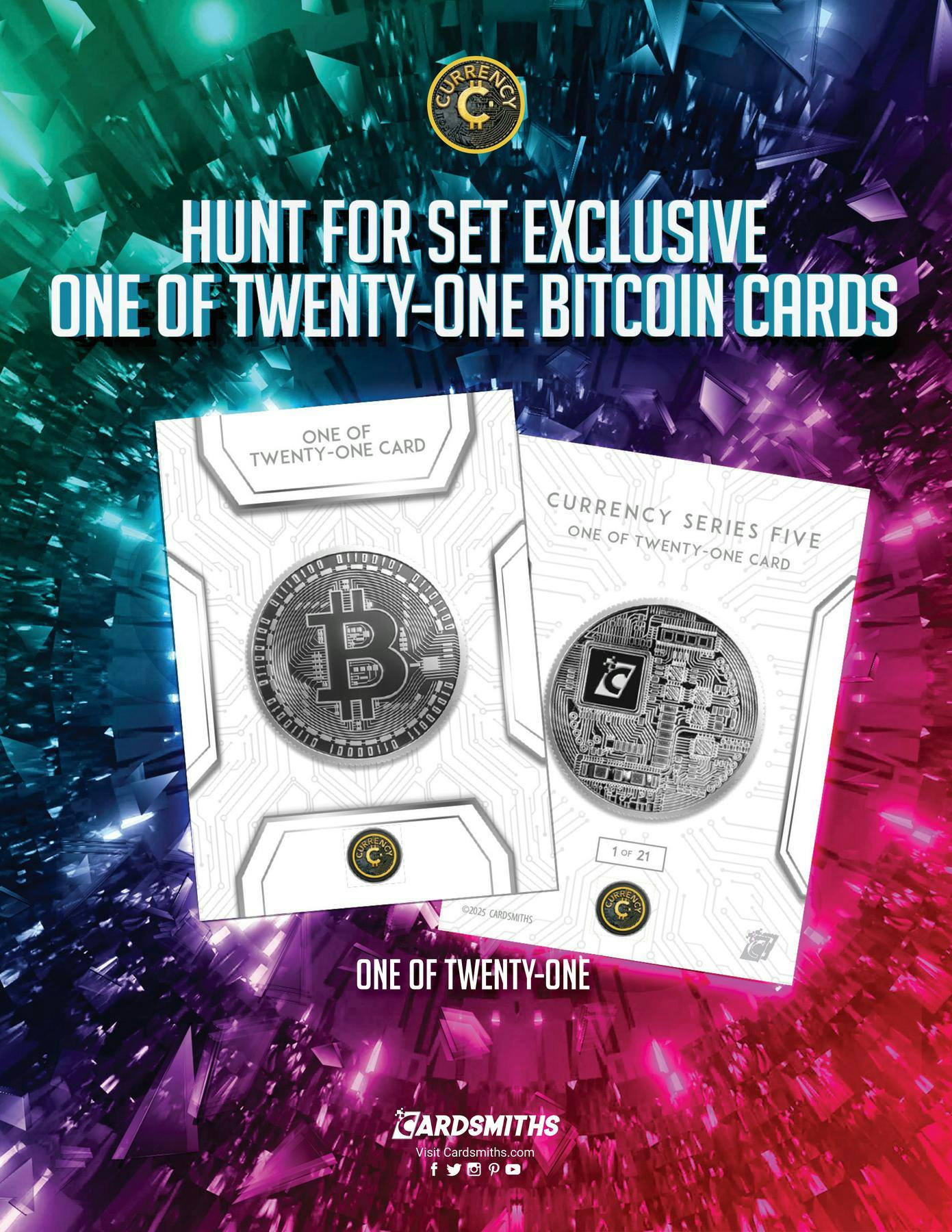 2025 Cardsmiths Currency Trading Cards Series 5 Mega Box - Trading Cards