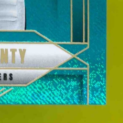 2025 Donruss Elite Ashton Jeanty Rookies Teal Matrix /499 #113 RC Raiders - Sports Cards