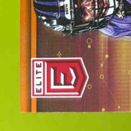 2025 Donruss Elite Derrick Henry Full Throttle Orange 27/199 #8 Baltimore Ravens - Sports Cards