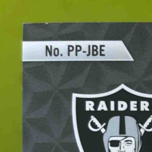2025 Donruss Elite Jack Bech Pen Pals (Horizontal) PP-JBE Auto Las Vegas Raiders - Sports Cards