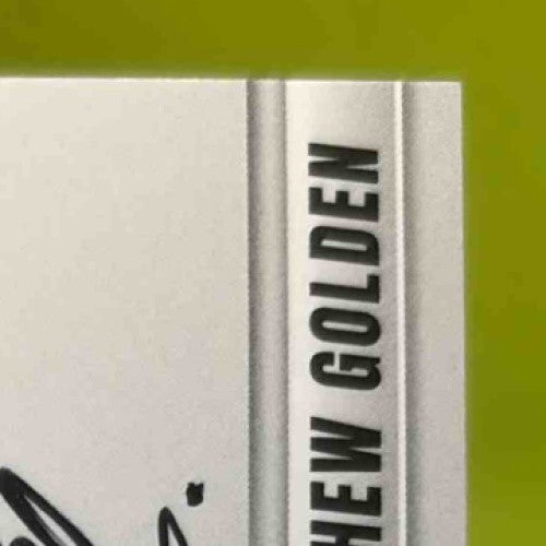 2025 Donruss Elite Matthew Golden Pen Pals (Horizontal) Auto Green Bay Packers - Sports Cards