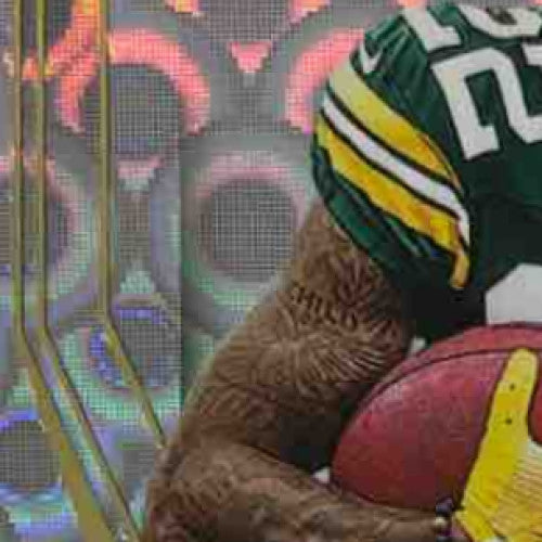 2025 Donruss Elite Matthew Golden Rookies Lavender Pyramids /649 #144 RC Packers - Sports Cards
