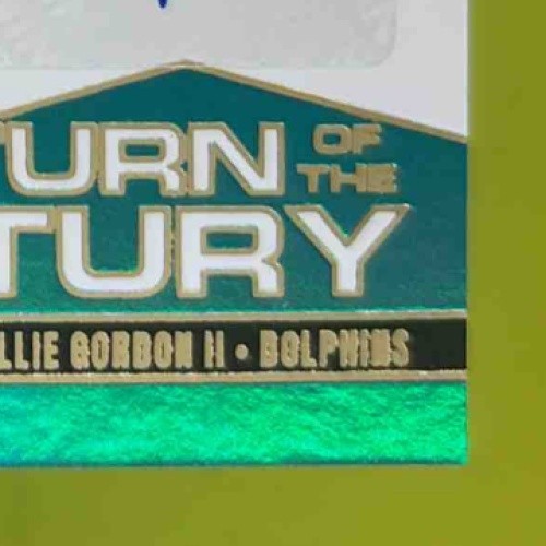 2025 Donruss Elite Ollie Gordon II Turn of the Century Auto 137/499 Rookie Miami - Sports Cards