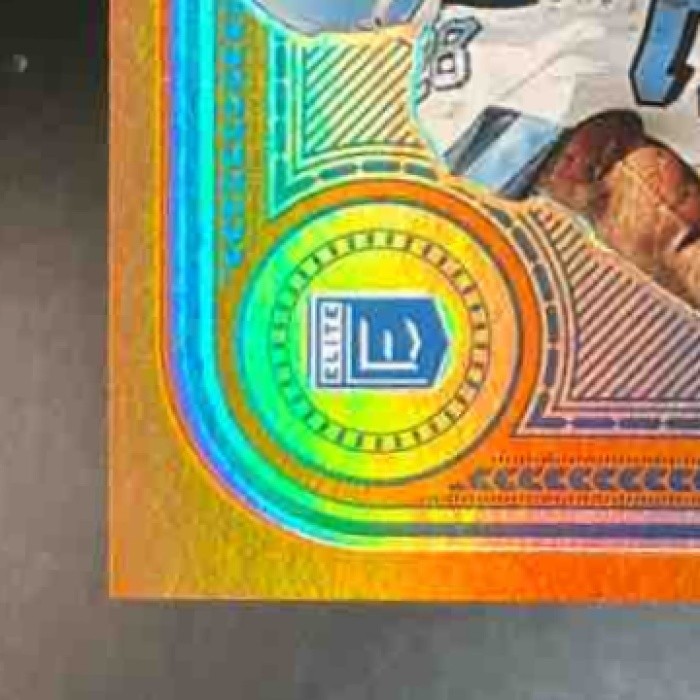 2025 Donruss Elite Omarion Hampton Rookie On Deck Orange /199 #2 Chargers - Sports Cards