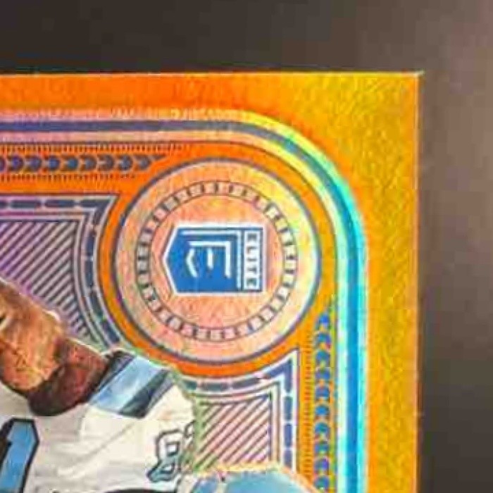 2025 Donruss Elite Omarion Hampton Rookie On Deck Orange /199 #2 Chargers - Sports Cards