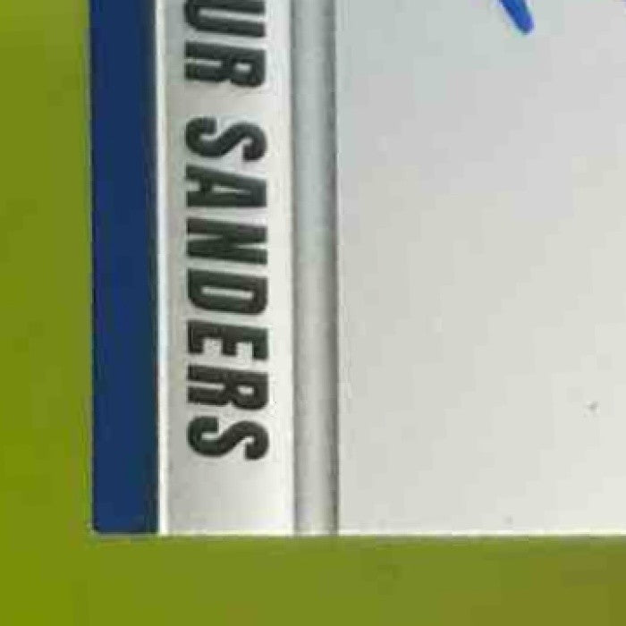 2025 Donruss Elite Shedeur Sanders Pen Pals (Horizontal) Blue Ink Auto Browns - Sports Cards