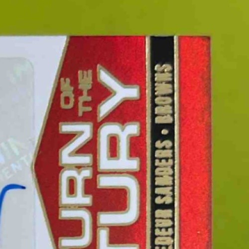 2025 Donruss Elite Shedeur Sanders Turn of the Century Auto 164/499 RC Cleveland - Sports Cards