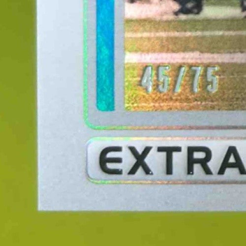 2025 Donruss Elite Tetairoa McMillan Extra Edition Blue 45/75 Carolina Panthers - Sports Cards