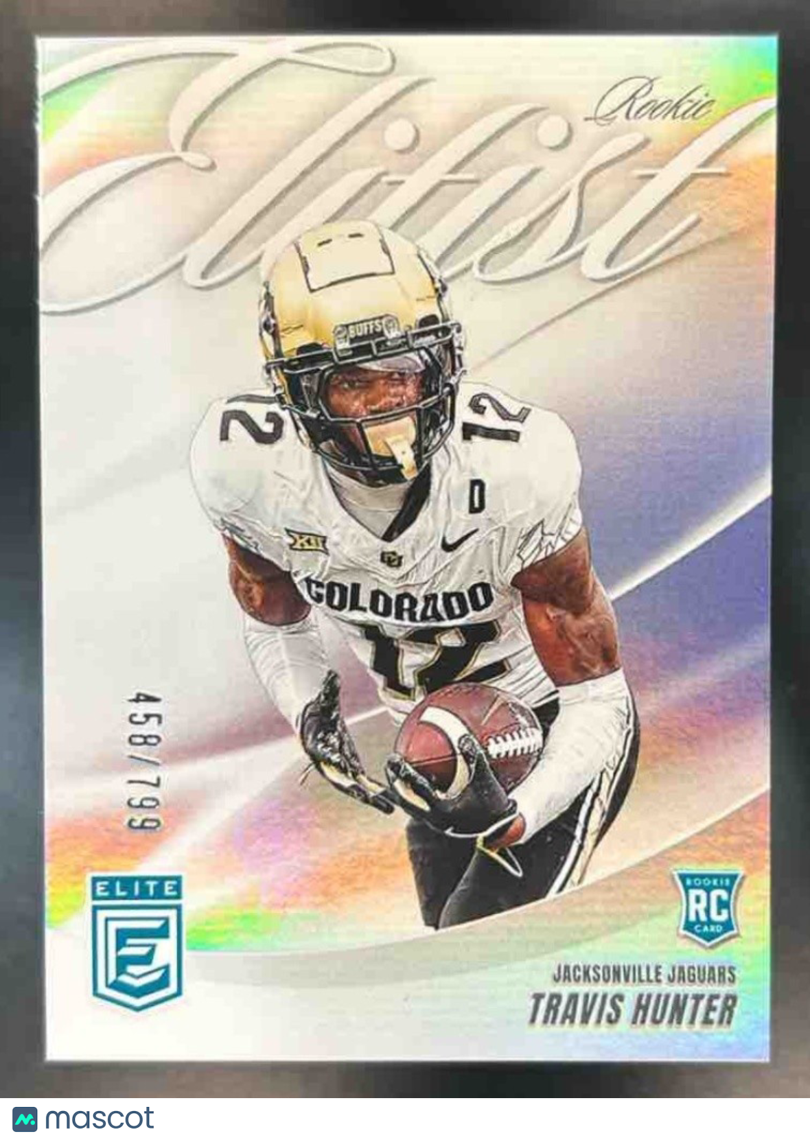 2025 Donruss Elite Travis Hunter Rookie Elitist /799 #6 Jacksonville Jaguars - Sports Cards