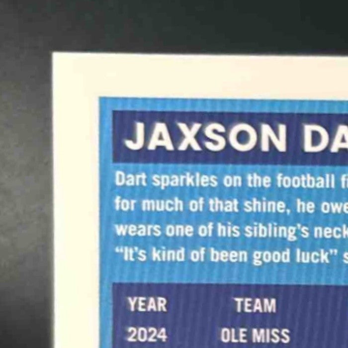 2025 Donruss Jaxson Dart Optic Rated Rookie Preview Pink #400 RC New York Giants - Sports Cards