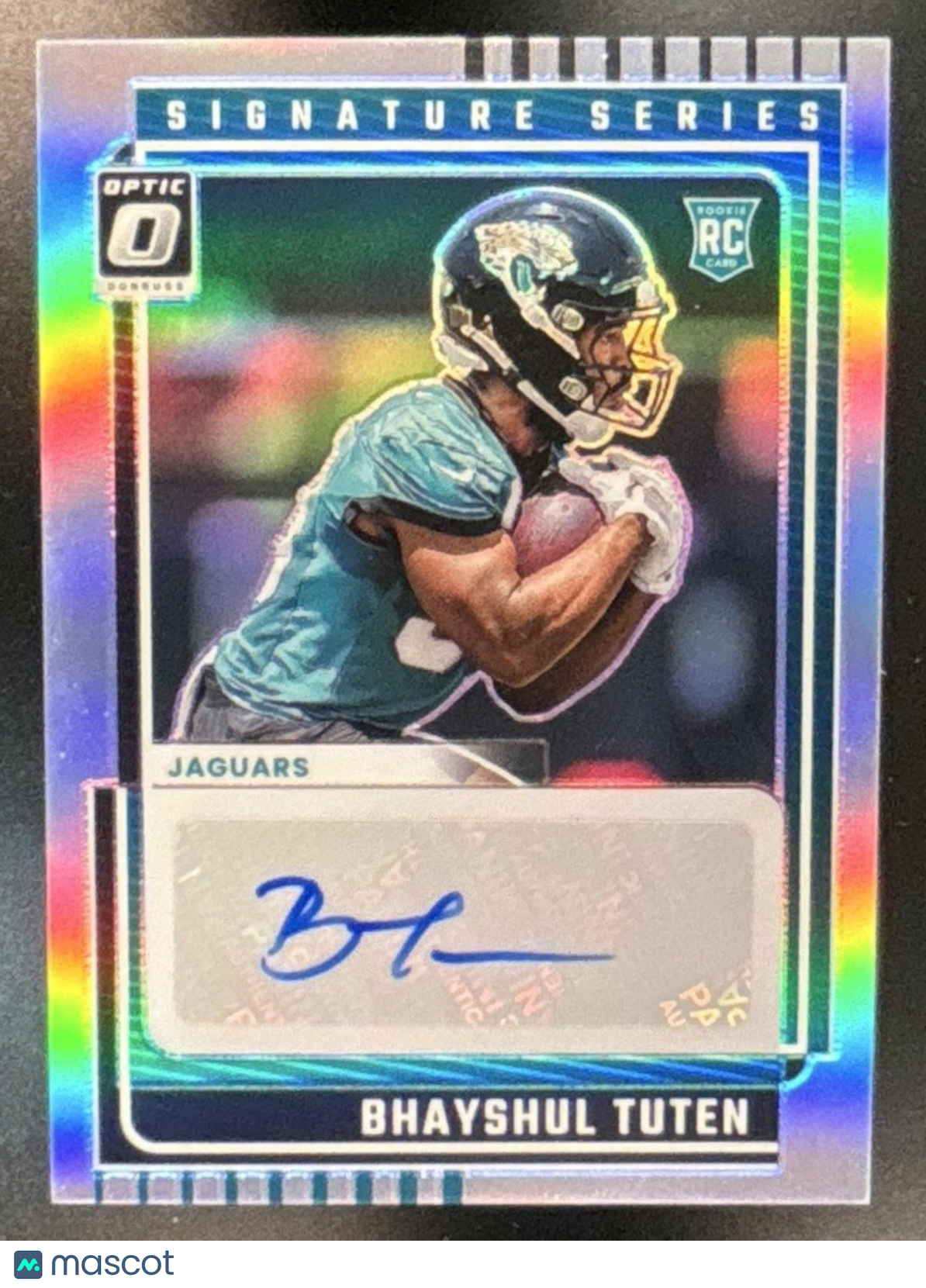 2025 Donruss Optic Bhayshul Tuten Signature Series RC Auto Jacksonville Jaguars - Sports Cards