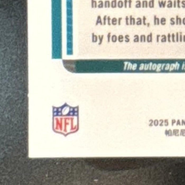 2025 Donruss Optic Bhayshul Tuten Signature Series RC Auto Jacksonville Jaguars - Sports Cards