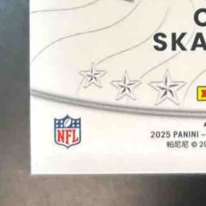 2025 Donruss Optic Cam Skattebo 2015 Retro Purple Star /25 #4 RC New York Giants - Sports Cards