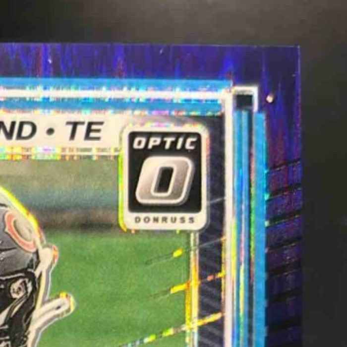 2025 Donruss Optic Colston Loveland Purple Shock Prizm #204 Chicago Bears - Sports Cards