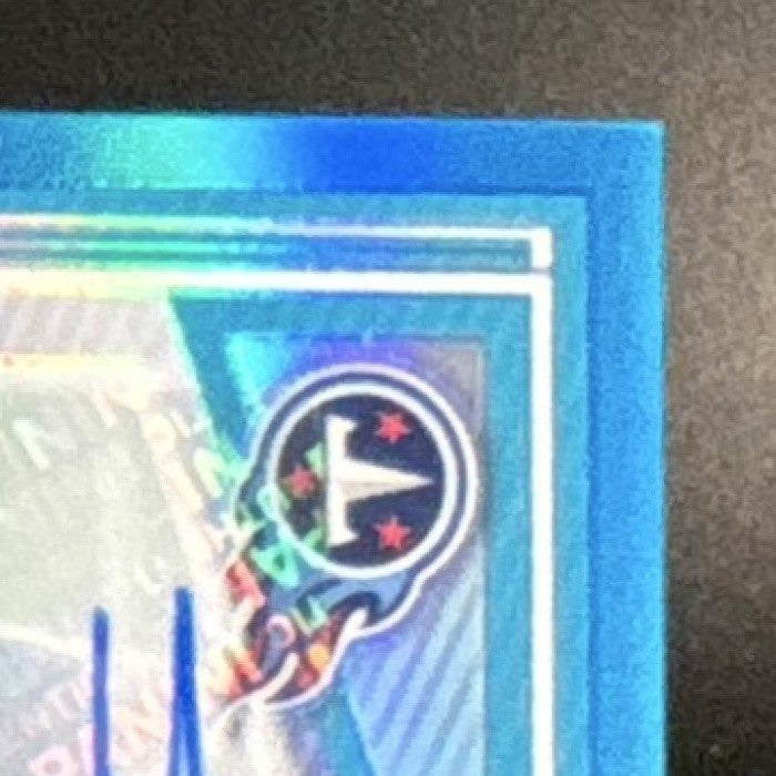 2025 Donruss Optic Elic Ayomanor RPS Auto Neon Blue /299 #235 Tennessee Titans - Sports Cards