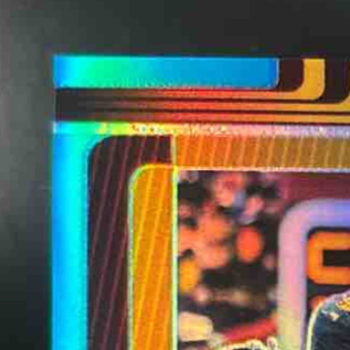 2025 Donruss Optic Jayden Daniels Threads Neon Blue MEM Washington Commanders - Sports Cards