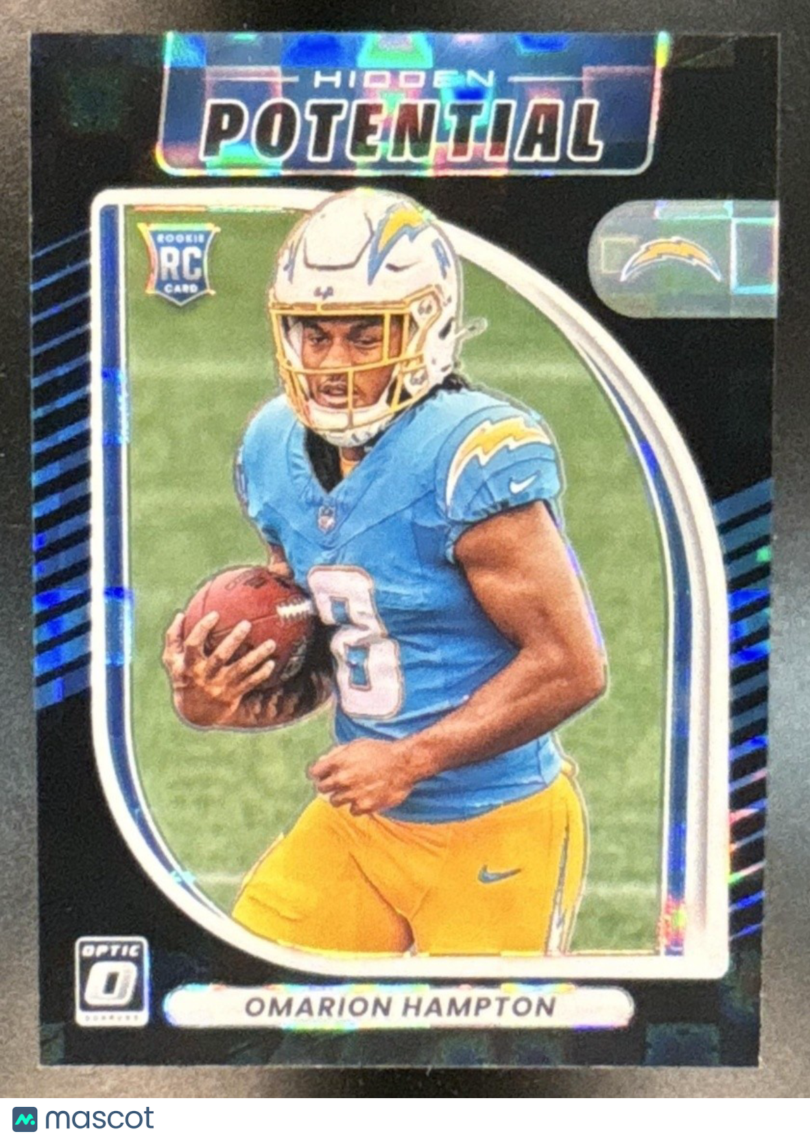 2025 Donruss Optic Omarion Hampton Hidden Potential Black Pandora /149 #9 RC - Sports Cards