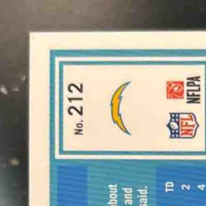 2025 Donruss Optic Omarion Hampton RPS Auto Blue /149 #212 Los Angeles Chargers - Sports Cards
